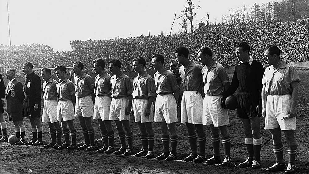 Die saarländische Nationalmannschaft 1954 ©