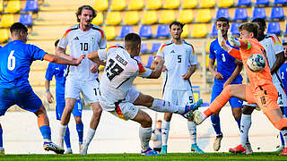 Nicolo Tresoldi completed a brace against Israel © Getty Images